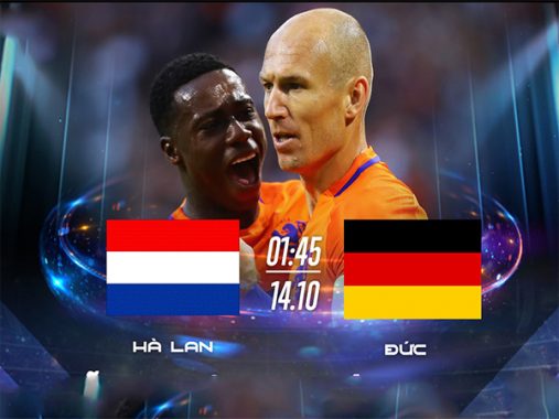 Link sopcast: Hà Lan vs Đức 1h45 ngày 14/10