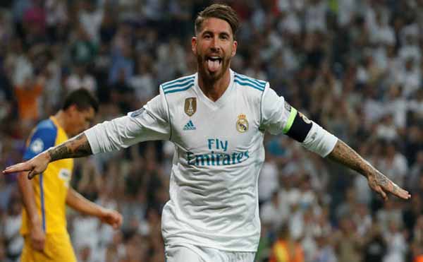 Tin chuyển nhượng ngày 8/10: Sergio Ramos kí hợp đồng mới với Real Madrid