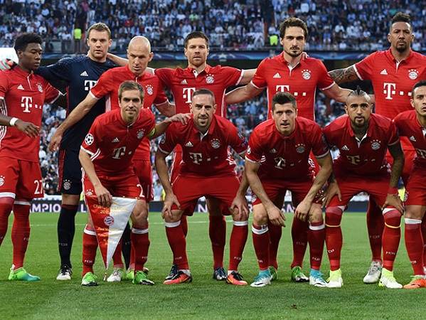 Đội hình Bayern Munich 2016-2017 gồm những cầu thủ nào?