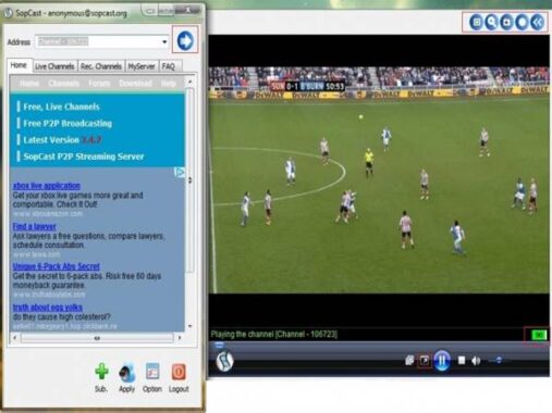 Sopcast là gì? Những lưu ý khi sử dụng phần mềm này
