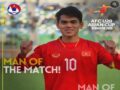 Tin thể thao 2/3: Văn Khang được chọn là cầu thủ hay nhất trận