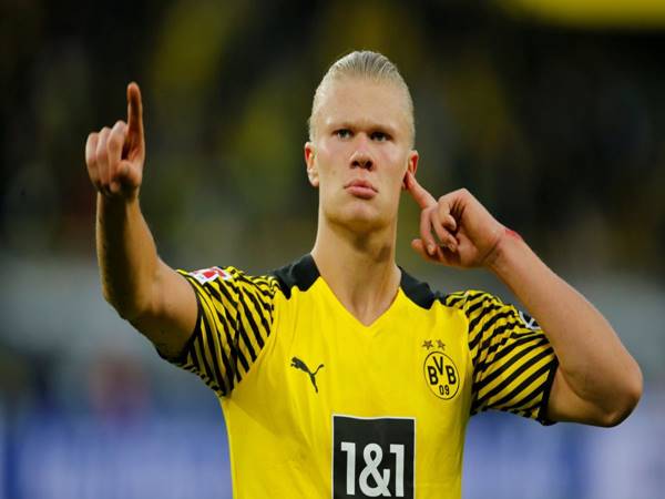 Erling Haaland trong màu áo Borussia Dormund