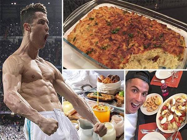 Bí quyết chế độ ăn của Ronaldo giữ phong độ tuổi 30