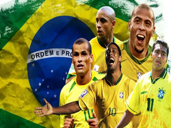 Đội hình huyền thoại Brazil thi đấu hay nhất mọi thời đại